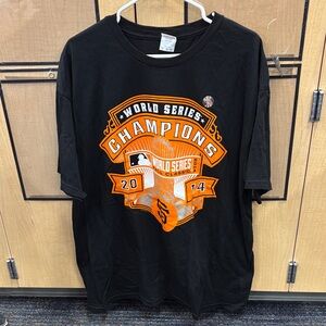 Alstyle AAA San Francisco Giants Shirt 2014 World Series Graphic T-Shirt XL